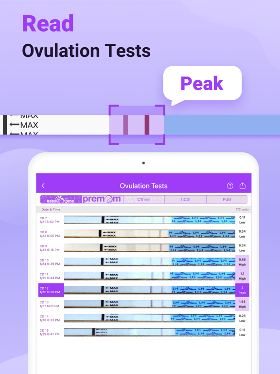 Premom Ovulation Tracker screenshot 3