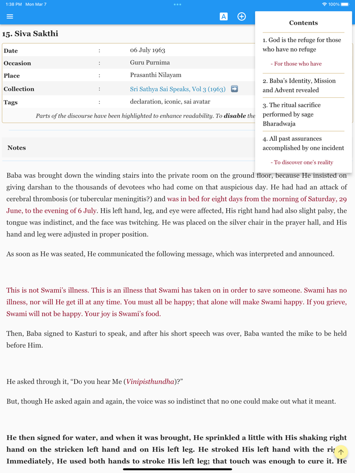 Sri Sathya Sai Speaks