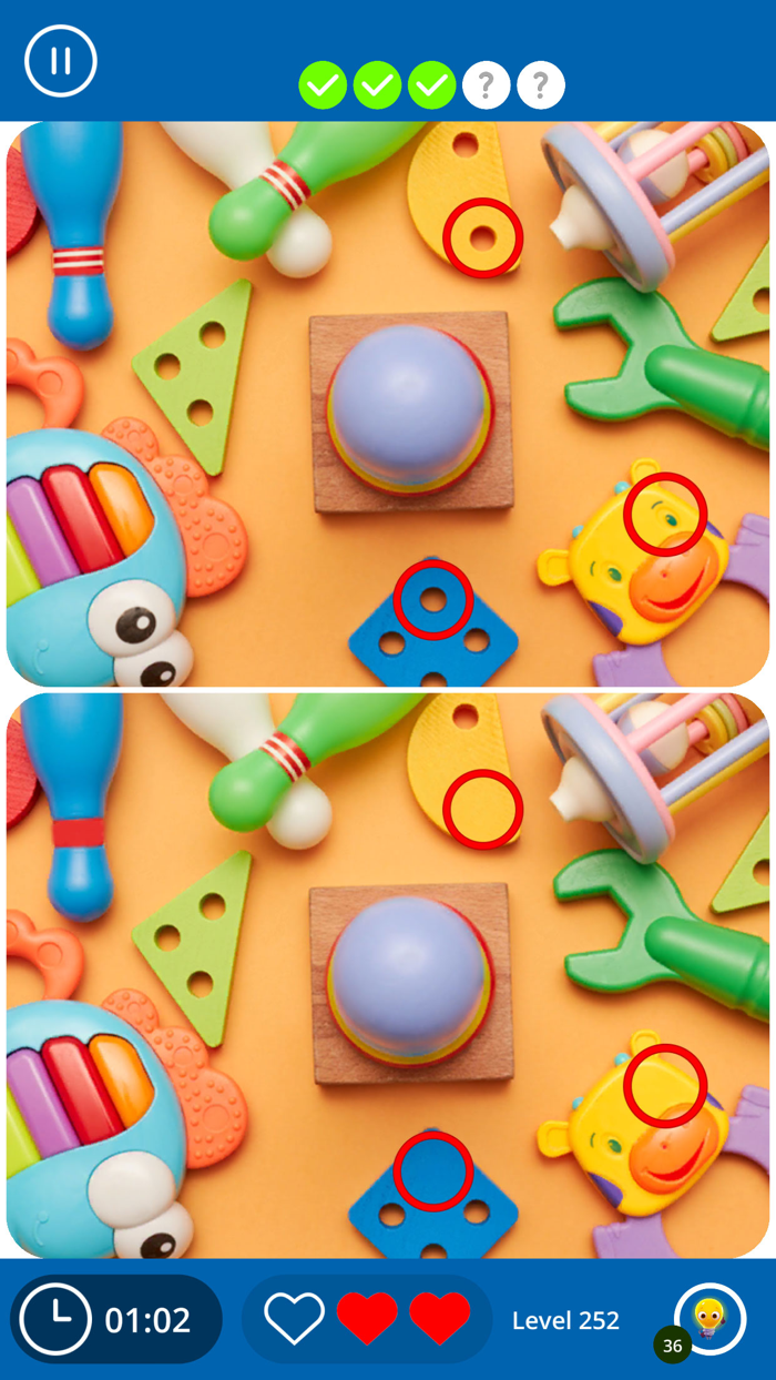 Find The Difference - Tap it