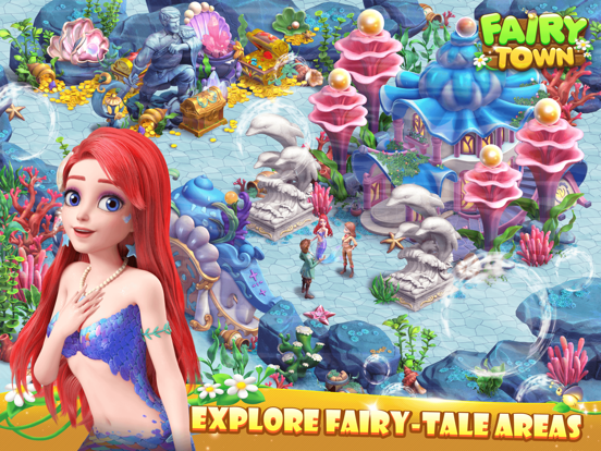 Fairy Town iPad app afbeelding 4