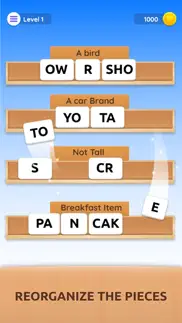 word jigsaw: brain teaser iphone screenshot 2