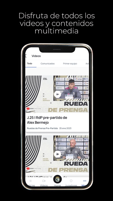 Burgos CF - App Oficial Screenshot