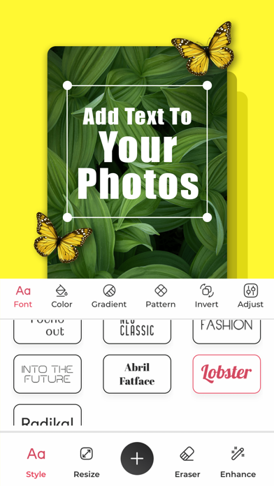Text on Art & Poster Maker Screenshot