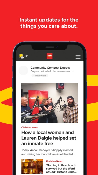 CHVNRadio Screenshot
