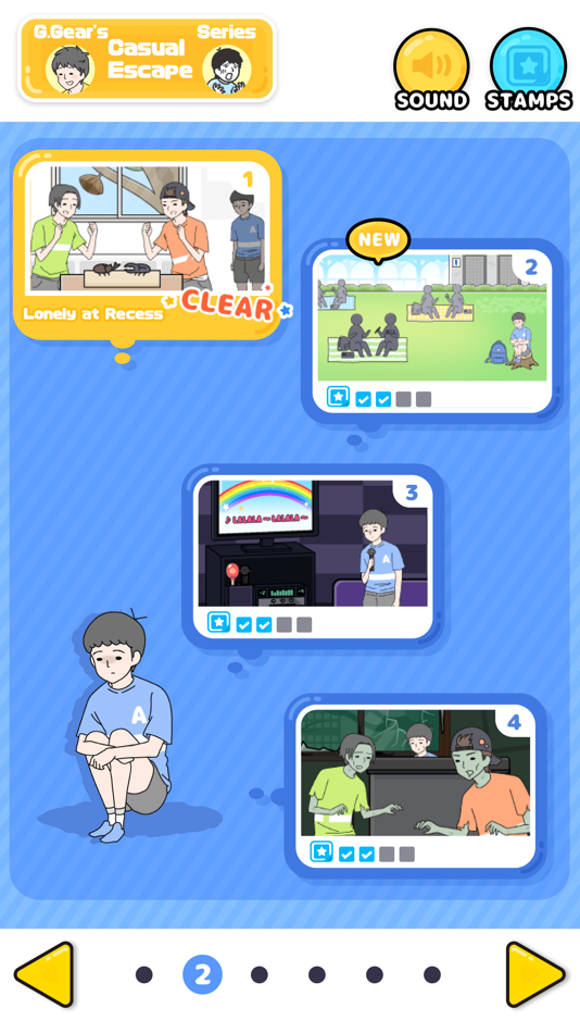 #2. Lonely Boy - Escape Game (iOS) Podle: GlobalGear Co. Ltd.