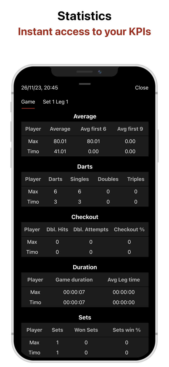 Dartomat - Dart Counter App