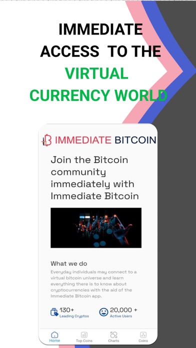 Immediate Bitcoin App Screenshot