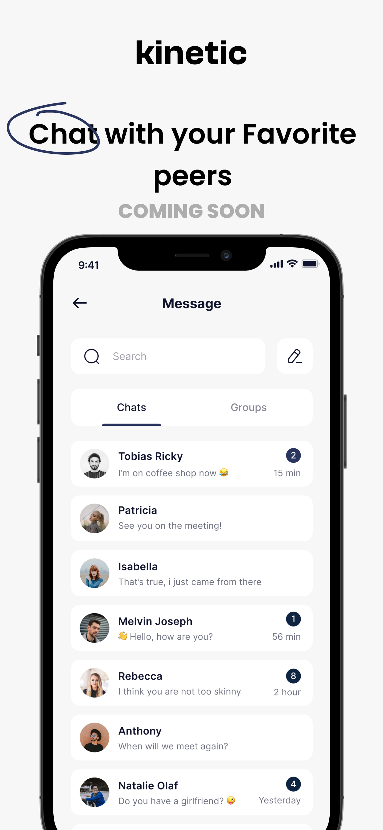 Kinetic Social App