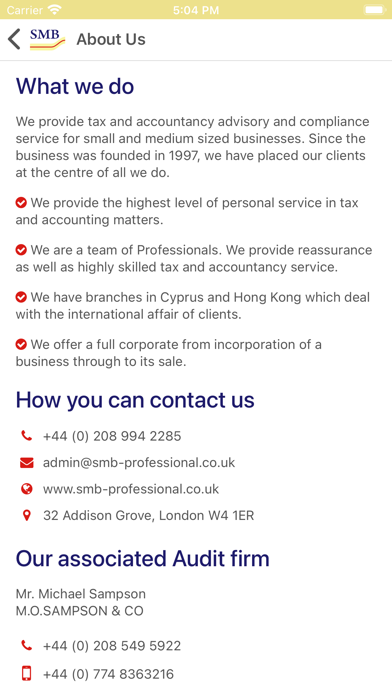 Screenshot #2 pour SMB APP