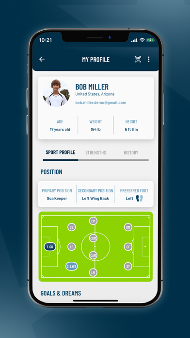 24-7 Athletes iPhone screenshot 2 - Sports app