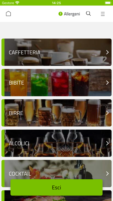 Codere My Menu Screenshot