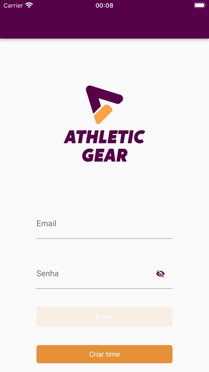 Athletic Gear - Gestão do time