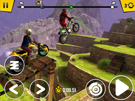 Trial Xtreme 4 Moto Bike Game iPad app afbeelding 2