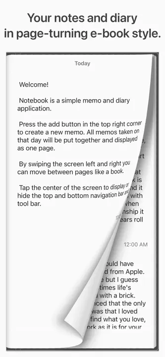 Notebook - Diary & Journal App: Screenshot 1 von 5