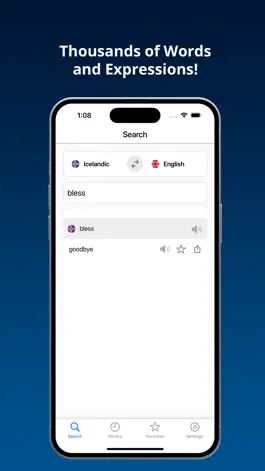 Game screenshot English Icelandic Dictionary + apk