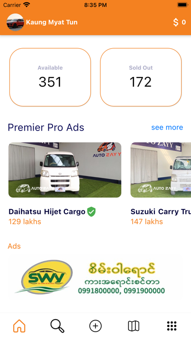 AutoZayy - Online Car Market Screenshot