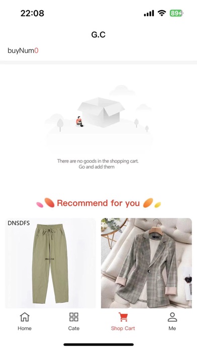 GC Shopping Screenshot