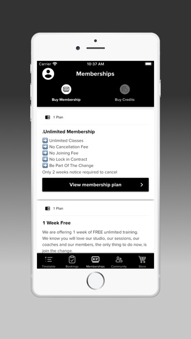 HIIT Nation. Screenshot