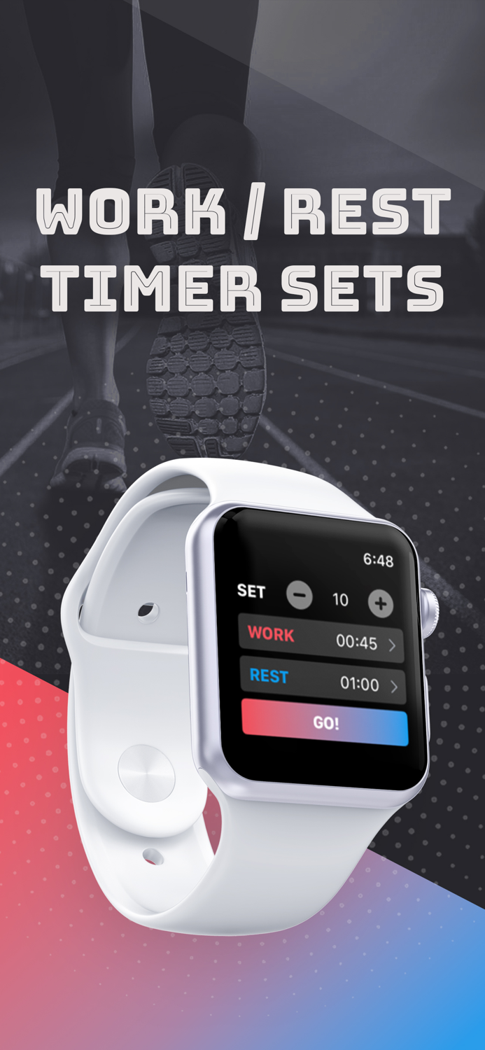 interval timer hiit or running