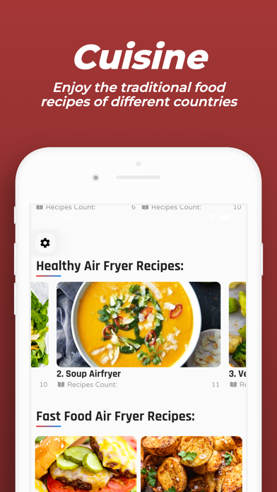 Air Fryer Food Recipes Screenshot