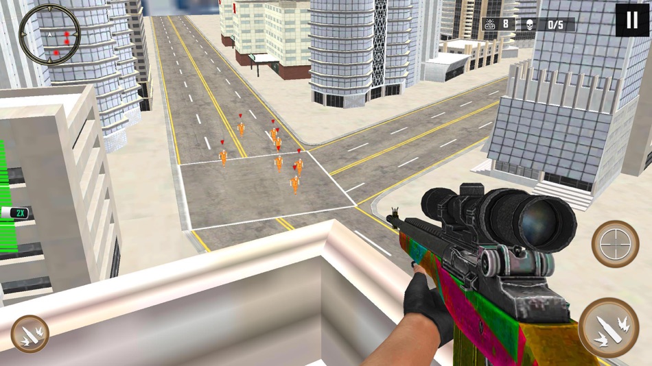 #5. ST vs Cameraman Shooting Game (iOS) بواسطة: Games Orchard