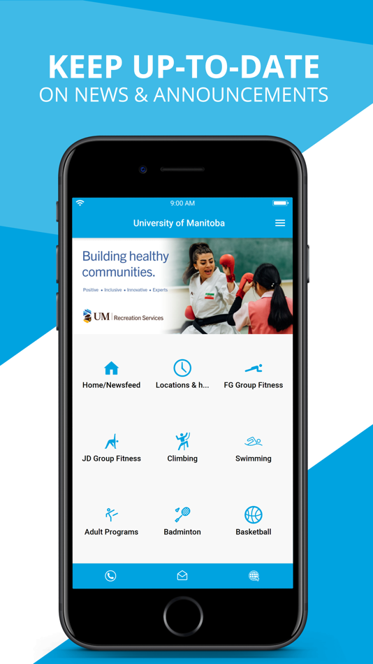 #1. UM Recreation Services (iOS) Podle: University of Manitoba Recreation Services