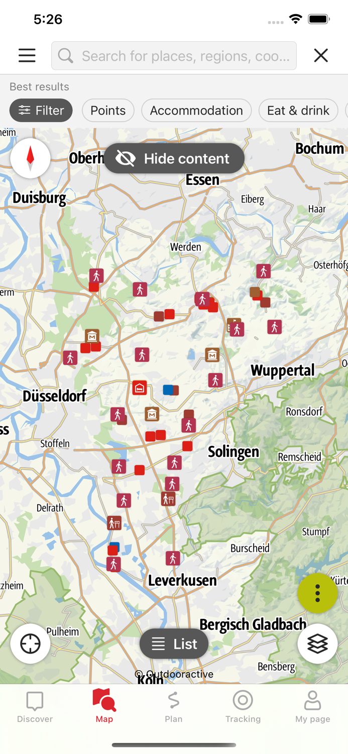 neanderland STEIG Hiking App