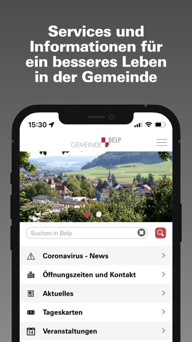 Gemeinde Belp Screenshot