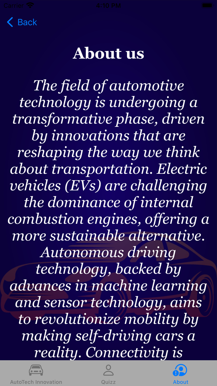 Autotech Innovation