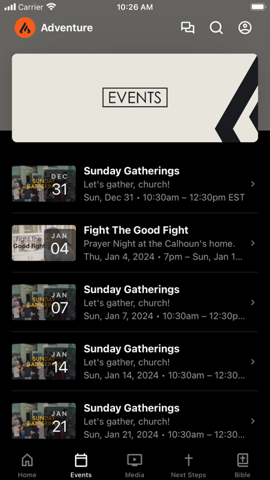 Screenshot #2 pour Adventure Foursquare Church
