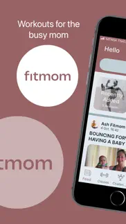 fitmom app iphone screenshot 1