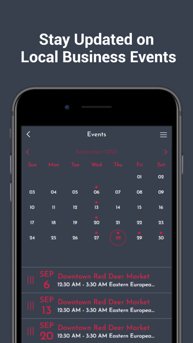 Red Deer Connect App Screenshot