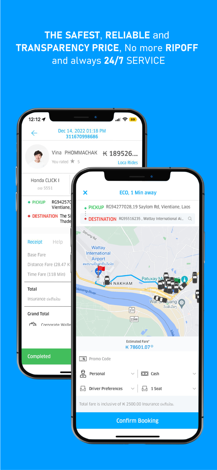 LOCA Laos E Mobility and Payment