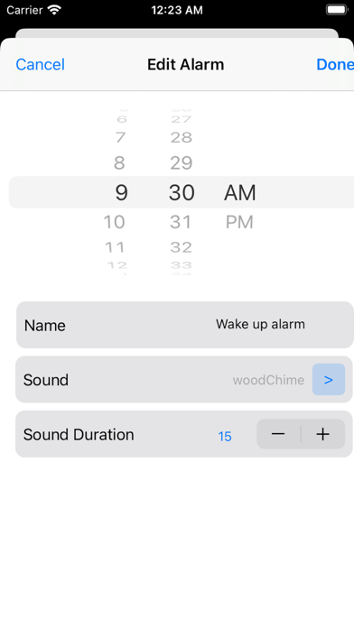 Auto Snooze Screenshot