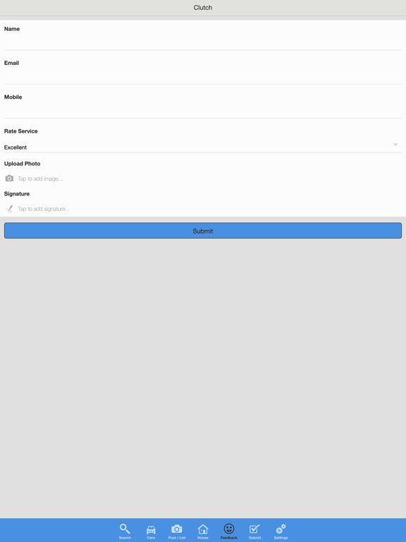 Clutch Luxury iPad screenshot 5 - Travel app