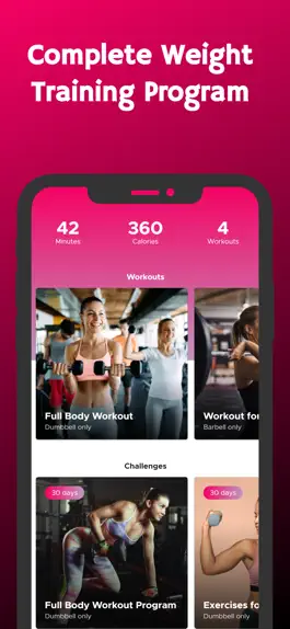 Game screenshot Weight Training Plan for Women apk