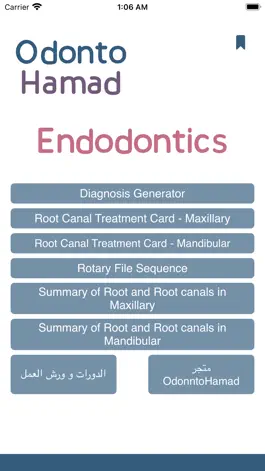 Game screenshot OdontoHamad-Endodontics helper mod apk