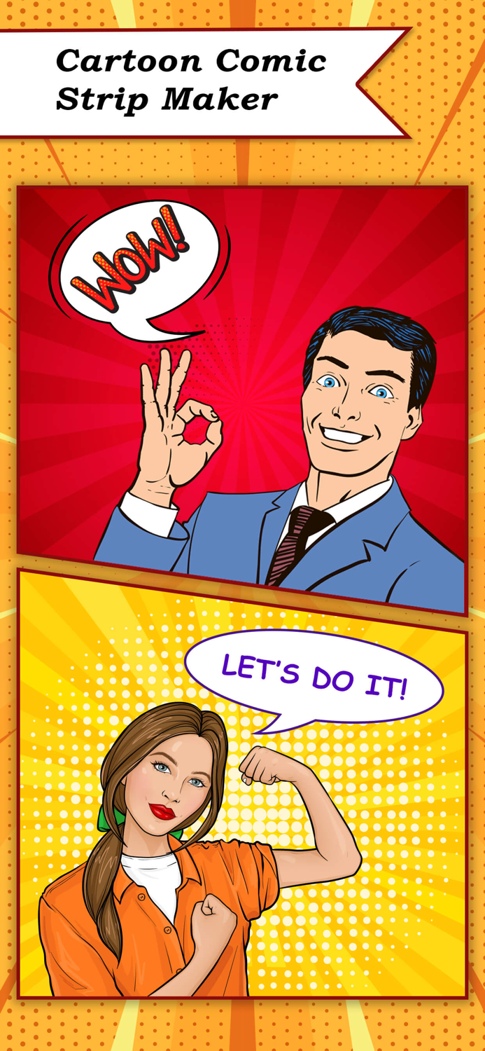 Comic Cartoon Story Maker