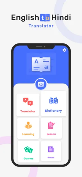 Game screenshot Hindi to English Translate apk