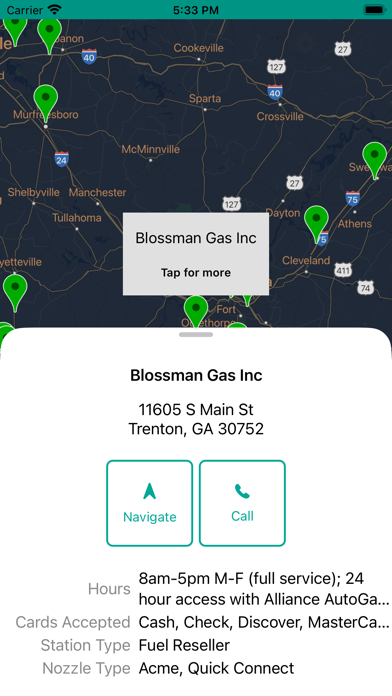 Propane Autogas Stations USA Screenshot