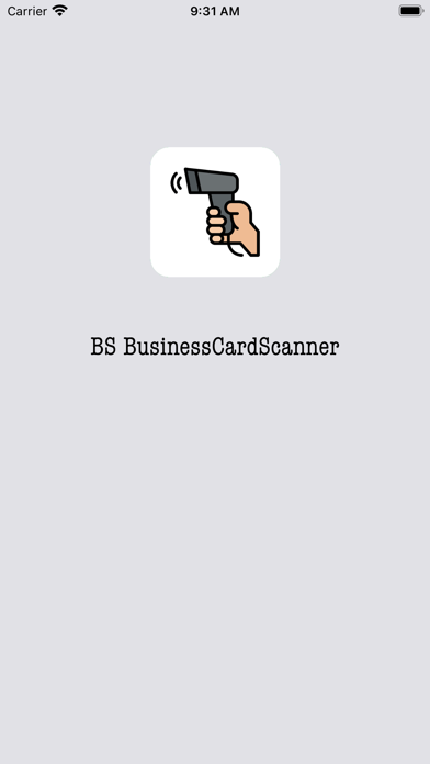 BS BusinessCardScanner Screenshot