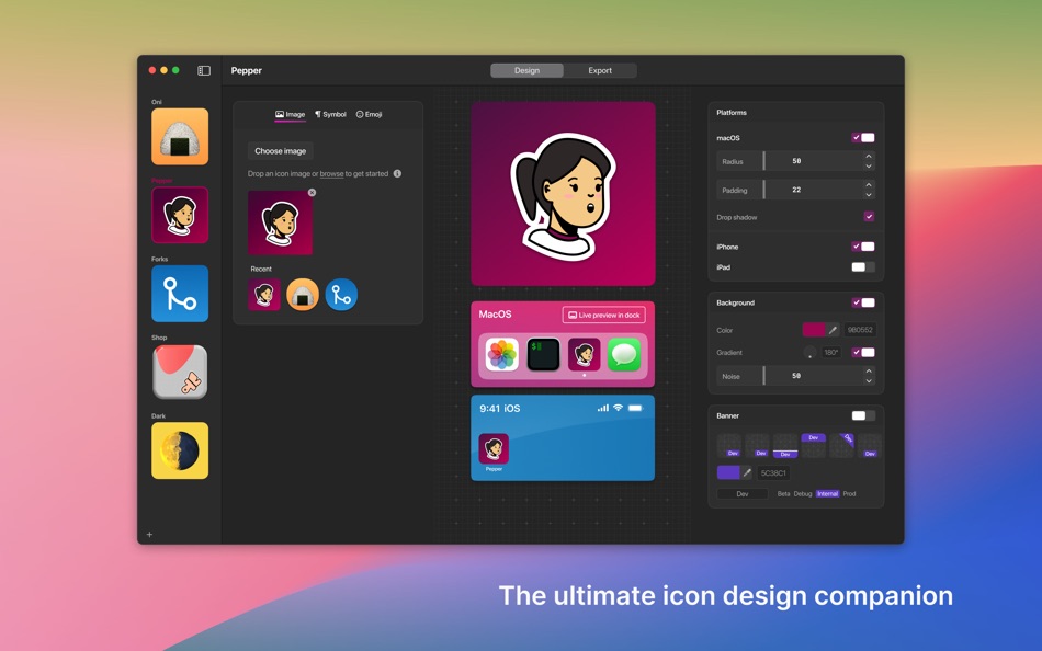 Icon Studio (Next Form) - 2.0 - (macOS)