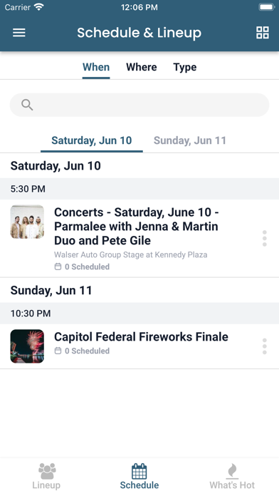 Wichita Riverfest Screenshot
