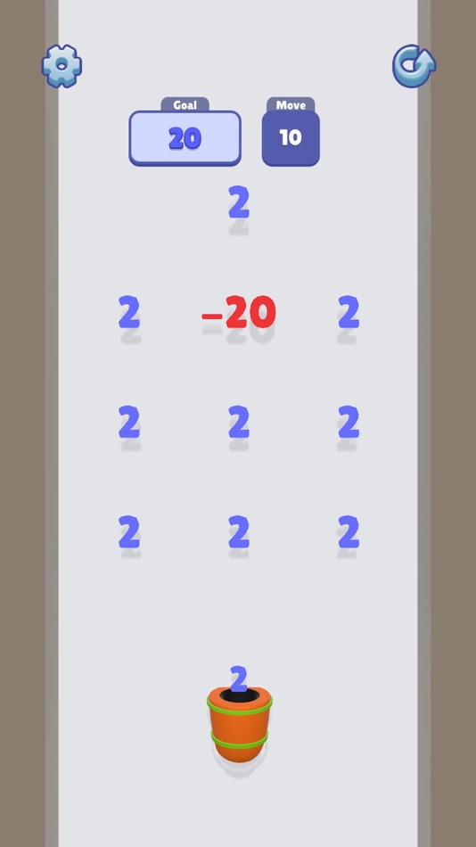 #2. Number Mania 3D! (iOS) Podle: Gametator