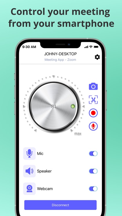 Live Meeting Control