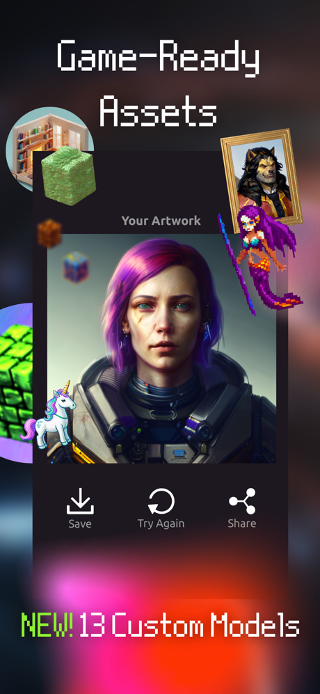 PixelVibe AI Character Creator screenshot 1