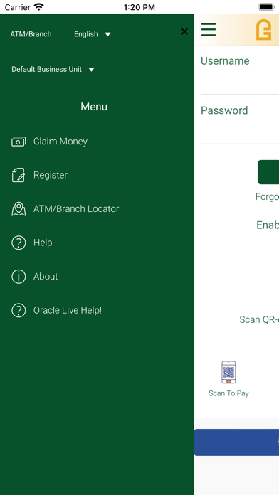 DGB iMobile Screenshot