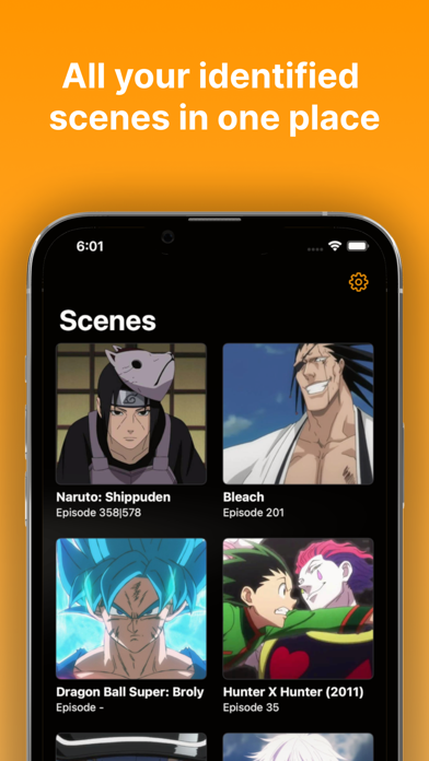 Kunai: Anime Identification Screenshot