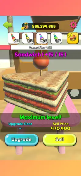 Game screenshot Upgrade Food apk
