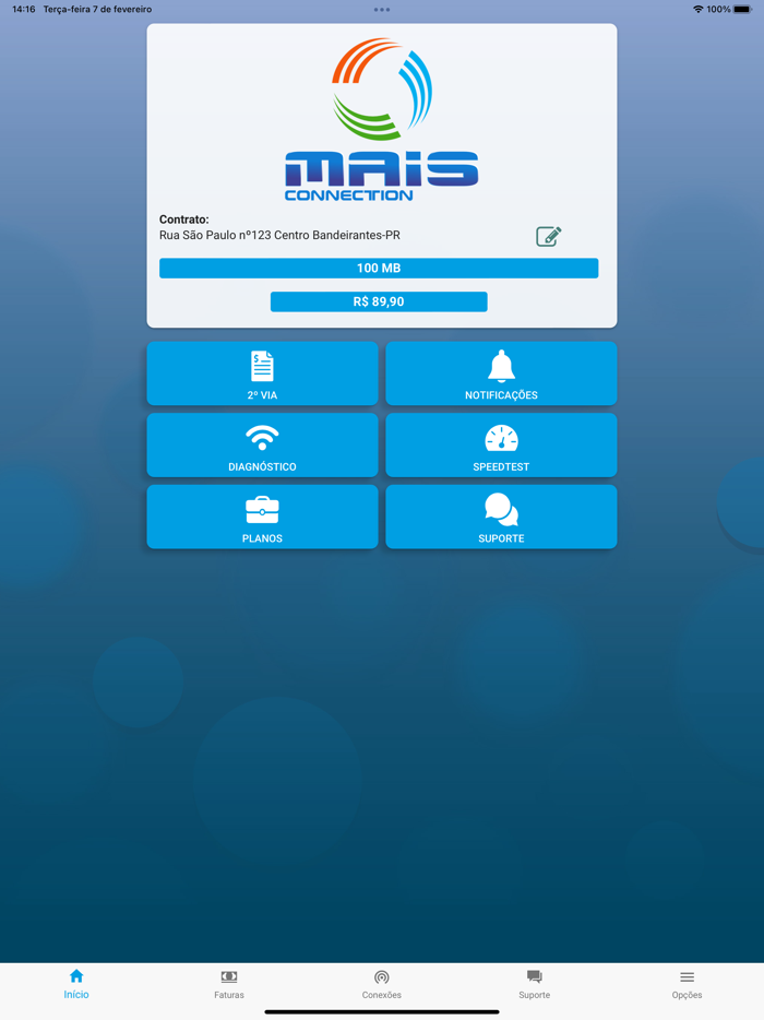 Mais Connection Cliente